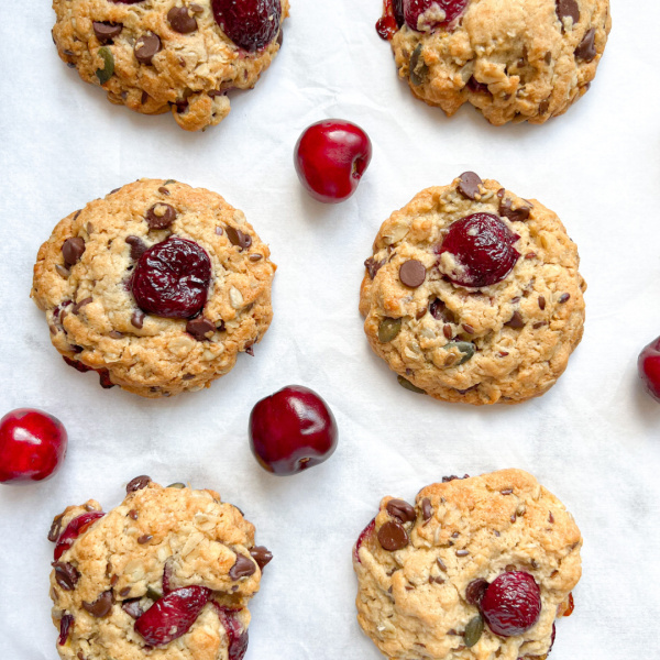 Picota Cherry Chocolate Cookies